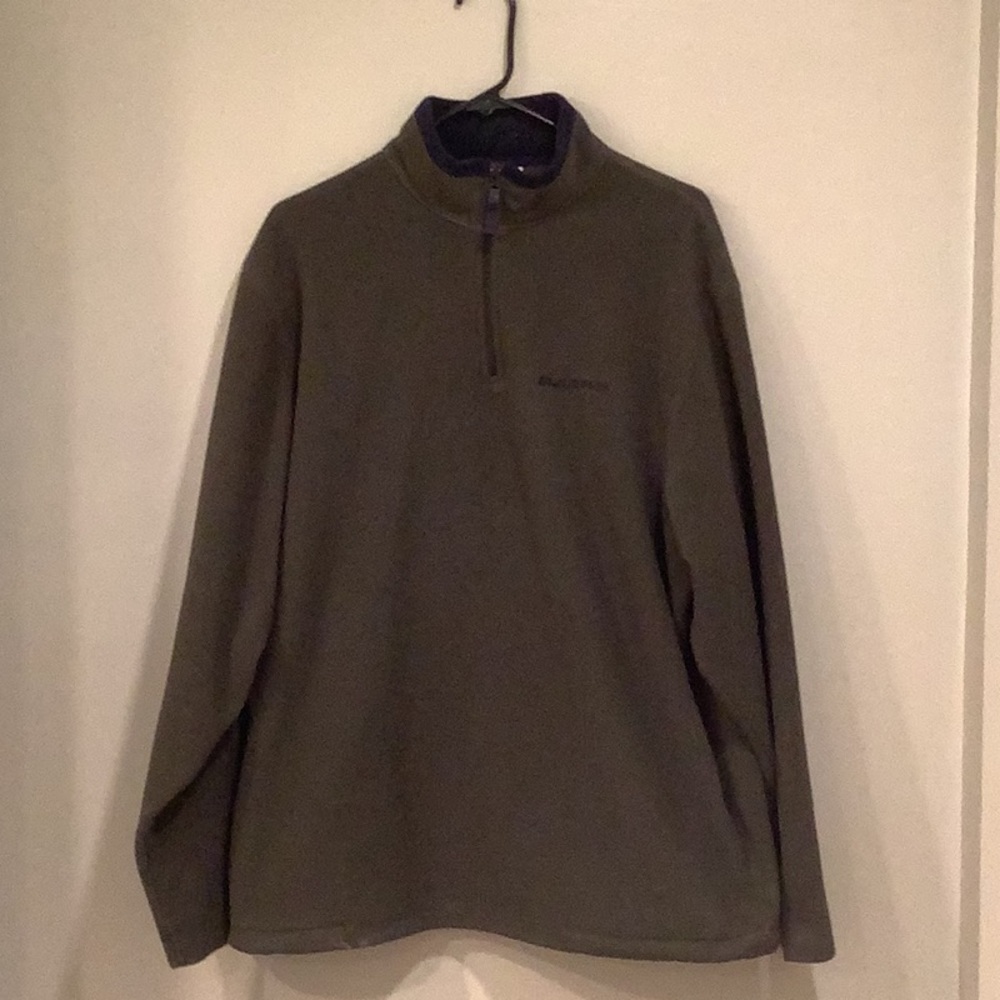 Old Navy Forest Green Quarter-Zip Pullover